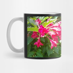 pink flower Mug